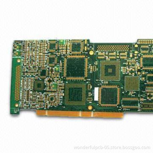 Multilayer (8L) HDI PCB, Made of FR4 TG170 Material, 1.6mm 2oz Copper Thickness